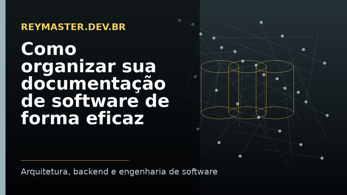 Como organizar sua documentação de software de forma eficaz